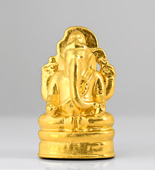 電気鋳造：ガネーシャ