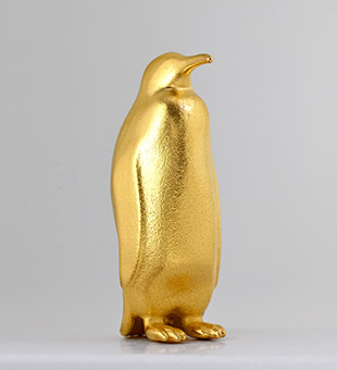 電気鋳造：ペンギン